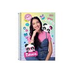 Caderno Universitário Espiral Capa Dura Luluca 1 Matéria 80 Folhas Pautadas 20 x 27,5 cm - Tilibra