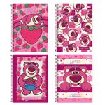 Caderno Universitário Espiral Capa Dura Lotso 1 Matéria 80 Folhas Pautadas 20 x 27,5 cm - Tilibra