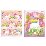 Caderno Colegial Brochura para Caligrafia Blink 40 Folhas  18,7 x 24,5 cm - Tilibra