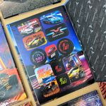 Caderno 1/4 X-Racing Carros Colorido Brochura Costurado Capa Dura 14 x 20 cm 48 Folhas - Tilibra