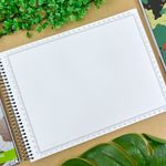 Caderno de Cartografia e Desenho Milimetrado Hide Camuflado Espiral 80 Folhas - Tilibra