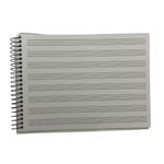 Caderno 1/4 Espiral Musica 40 Folhas 14 x 20 cm - São Domingos