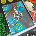 Caderno Universitário Espiral 10 Matérias Vibe 20x27,5 cm 160 Folhas - Tilibra