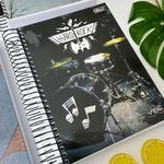 Caderno Universitário Espiral Vibe 16 Matérias 20 x 27,5 cm 256 Folhas - Tilibra