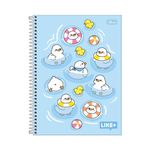 Caderno Espiral Capa Dura Universitário 20 Matérias Like 20 x 27,5 cm 320 Folhas - Tilibra