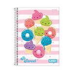Caderno Espiral Capa Dura Universitário 20 Matérias Like 20 x 27,5 cm 320 Folhas - Tilibra