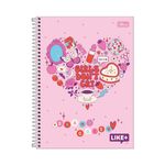 Caderno Espiral Capa Dura Universitário 20 Matérias Like 20 x 27,5 cm 320 Folhas - Tilibra