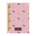 Caderno Argolado Colegial Sweet Cherry 190 x 260 mm com 160 Folhas Pautadas e Decoradas - Animativa