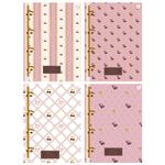 Caderno Argolado Colegial Sweet Cherry 190 x 260 mm com 160 Folhas Pautadas e Decoradas - Animativa