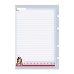 Refil Jolie Tamanho Colegial para Fichário e Caderno Argolado 80 Folhas - Tilibra | Papel Carta
