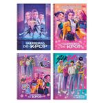 Caderno Universitário Espiral Guerreiras do K-Pop 20 Matérias 320 Folhas 20x27,5cm - Tilibra
