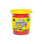 Massinha de Modelar Soft Colorida 500g - Acrilex