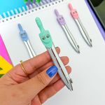 Compasso Metal Tom Pastel Escolar Colorido - Lyke