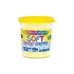 Massinha de Modelar Soft 150g Baby Colors Tom Pastel - Acrilex
