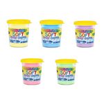 Massinha de Modelar Soft 150g Baby Colors Tom Pastel - Acrilex