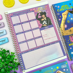 Caderno Universitário Espiral Ana Castela 1  Matéria 80 Folhas 20 x 27,5 cm - Tilibra