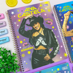 Caderno Universitário Espiral Ana Castela 1  Matéria 80 Folhas 20 x 27,5 cm - Tilibra