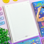 Caderno Universitário Espiral Ana Castela 1  Matéria 80 Folhas 20 x 27,5 cm - Tilibra