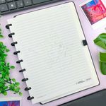 Caderno Inteligente Kuromi ( Médio e Grande) 80 Folhas - Caderno Inteligente
