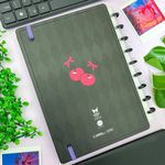 Caderno Inteligente Kuromi ( Médio e Grande) 80 Folhas - Caderno Inteligente