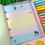 Caderno Colegial Argolado Purrfect Cats 80 Folhas 21 x 26 cm - Tilibra