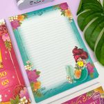Bloco de Carta Disney Princesas 17,9 x 24,1 cm 50 Folhas - Tilibra