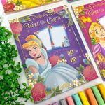Bloco de Carta Disney Princesas 17,9 x 24,1 cm 50 Folhas - Tilibra