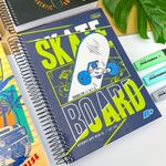 Caderno Universitário Masculino Espiral D+ 12 Matérias 240 Folhas  - Tilibra