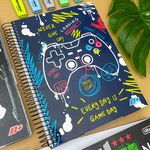 Caderno Universitário Masculino Espiral D+ 12 Matérias 240 Folhas  - Tilibra
