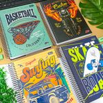Caderno Universitário Masculino Espiral D+ 12 Matérias 240 Folhas  - Tilibra