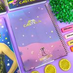 Caderno Universitário Espiral Ana Castela 1  Matéria 80 Folhas 20 x 27,5 cm - Tilibra