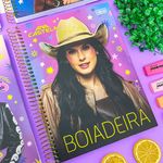 Caderno Universitário Espiral Ana Castela Connect 10 Matérias 20 x 27,5 cm 160 Folhas - Tilibra