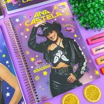 Caderno Universitário Espiral Ana Castela Connect 10 Matérias 20 x 27,5 cm 160 Folhas - Tilibra