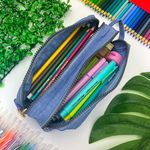 Estojo Escolar Duplo Nylon - Daterra