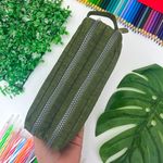 Estojo Escolar Duplo Nylon - Daterra