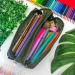 Estojo Escolar Duplo Nylon - Daterra