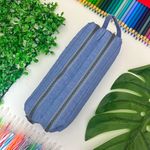 Estojo Escolar Duplo Nylon - Daterra