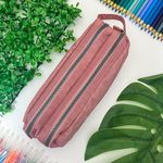 Estojo Escolar Duplo Nylon - Daterra
