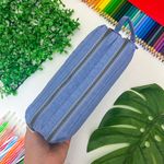 Estojo Escolar Duplo Nylon - Daterra
