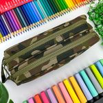 Estojo Escolar Duplo Nylon - Daterra