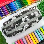 Estojo Escolar Duplo Nylon - Daterra
