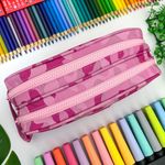 Estojo Escolar Duplo Nylon - Daterra