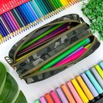 Estojo Escolar Duplo Nylon - Daterra