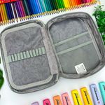 Estojo Escolar Box Camuflado Nylon - Daterra