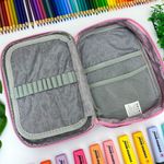 Estojo Escolar Box Camuflado Nylon - Daterra
