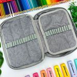 Estojo Escolar Box Camuflado Nylon - Daterra
