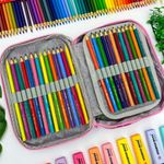 Estojo Escolar Box Camuflado Nylon - Daterra