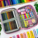 Estojo Escolar Box Camuflado Nylon - Daterra