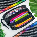 Estojo Escolar Triplo Telado Nylon - Daterra