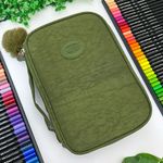 Estojo Escolar Box Com Bolso Nylon - Daterra